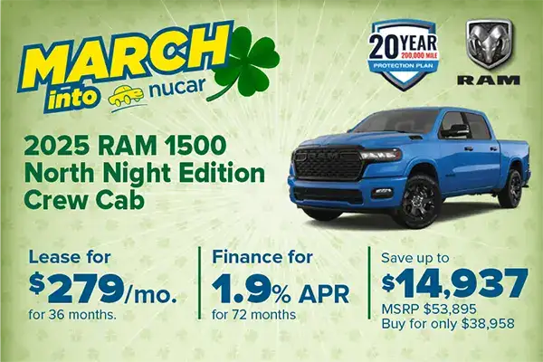 Save Now New 2025 RAM 1500 Special