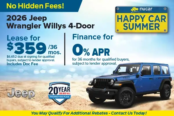 2026 Jeep Wrangler Willys