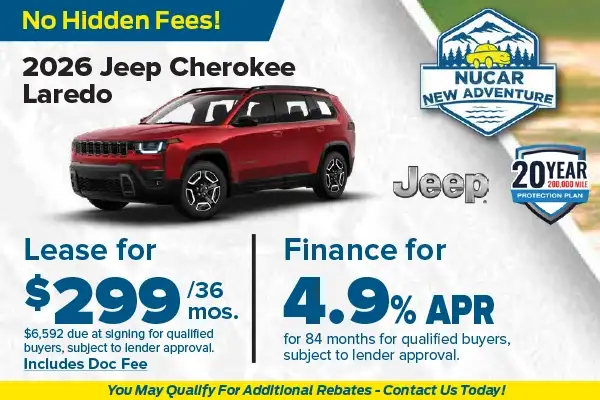 2026 Jeep Cherokee Laredo