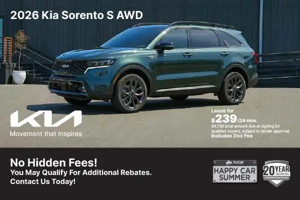 New 2026 Kia Sorento S AWD