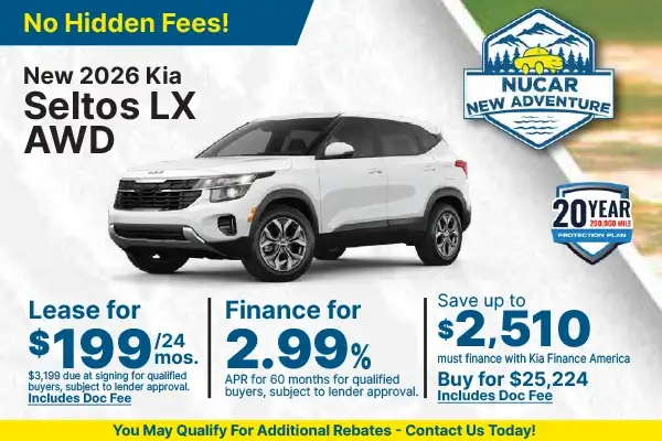 New 2026 Kia Seltos LX AWD