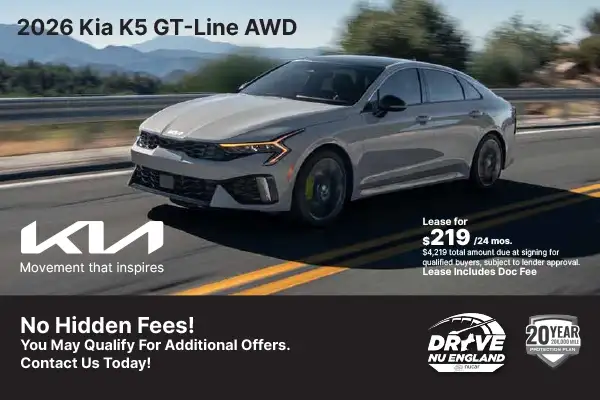 New 2026 Kia K5 GT-Line AWD