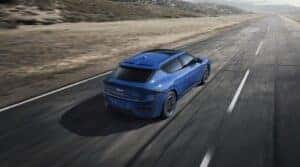 kia ev6 on the road