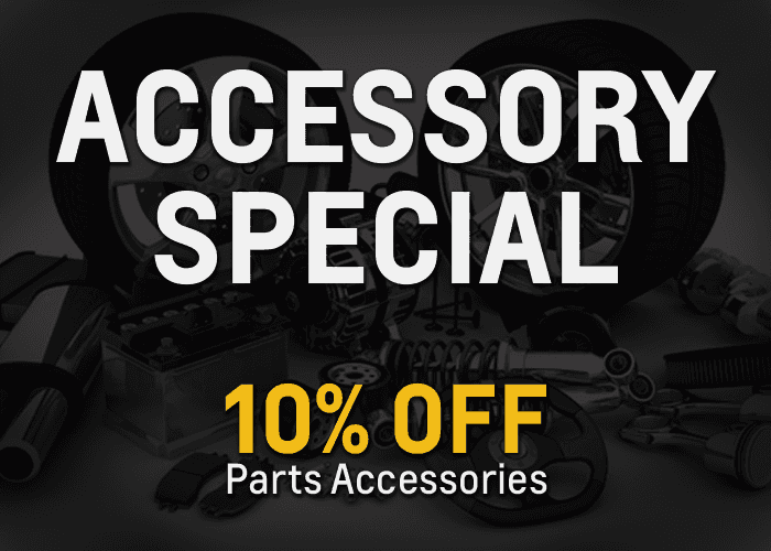 save on accessories