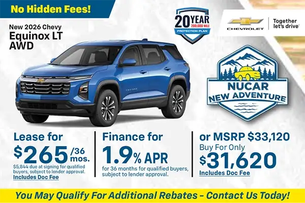 New 2026 Chevrolet Equinox 