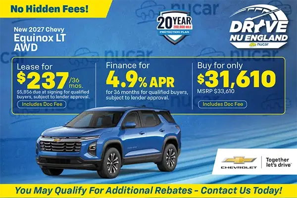 New 2027 Chevrolet Equinox 