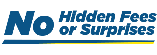 no hidden fees