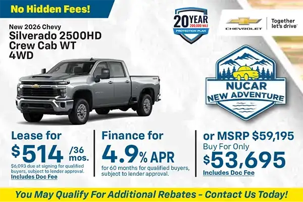 New 2026 Chevrolet Silverado 2500HD