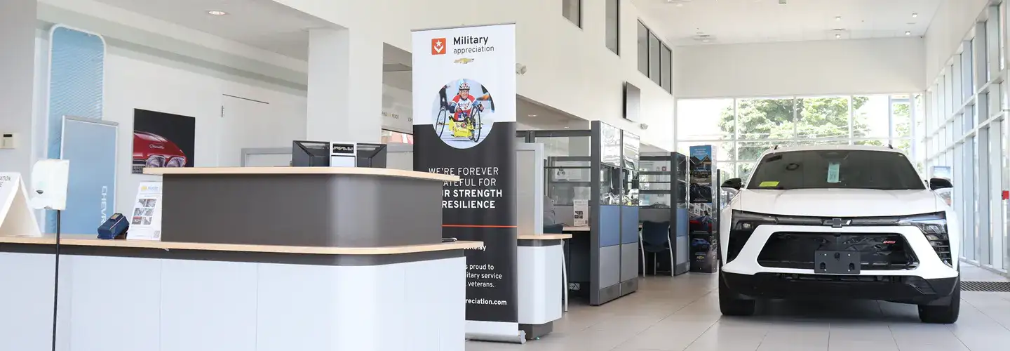 Nucar Chevrolet Woburn Showroom