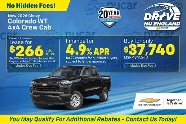 New 2026 Chevrolet Colorado