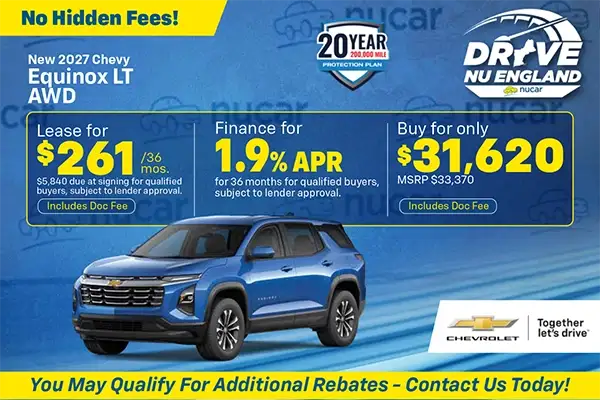 New 2027 Chevrolet Equinox 