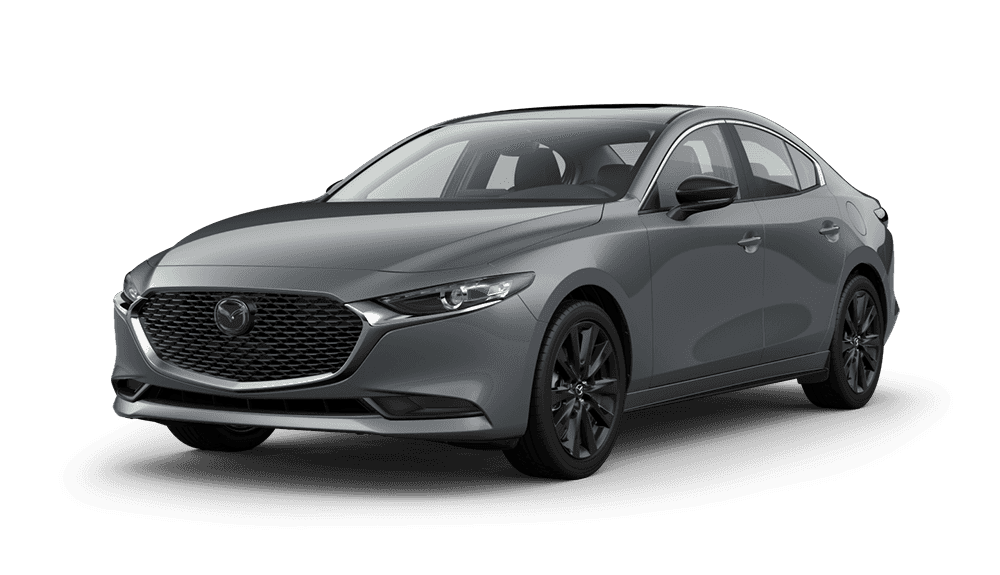 mazda3 grey sedan