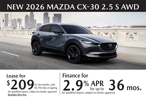 New 2026 MAZDA CX-30