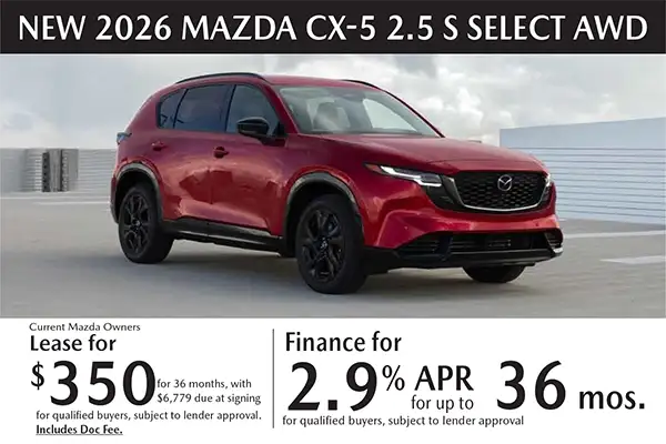 New Mazda Car Specials Wilmington | Nucar Mazda of New Castle
