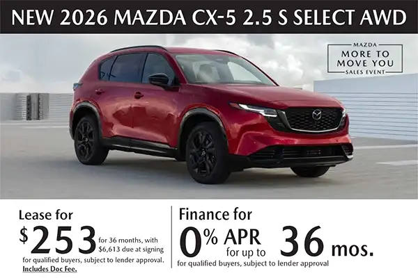 Nucar 2026 MAZDA CX-5