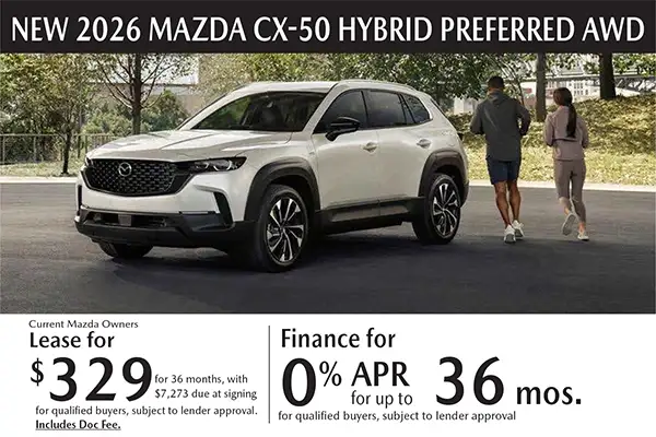 New Mazda CX-50 Hybrid