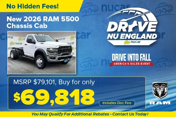 New 2026 RAM 5500 Chassis Cab