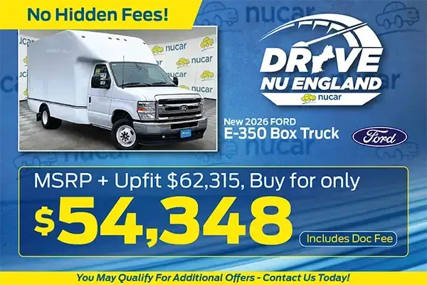 New 2026 Ford F-350 Box Truck