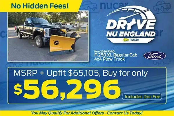 New 2026 Ford F-250 XL Reg Cab Plow Truck