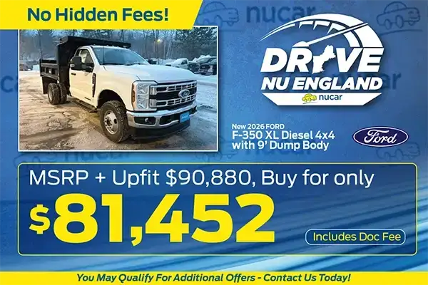 New 2026 Ford F-350 XL Diesel Dump Truck