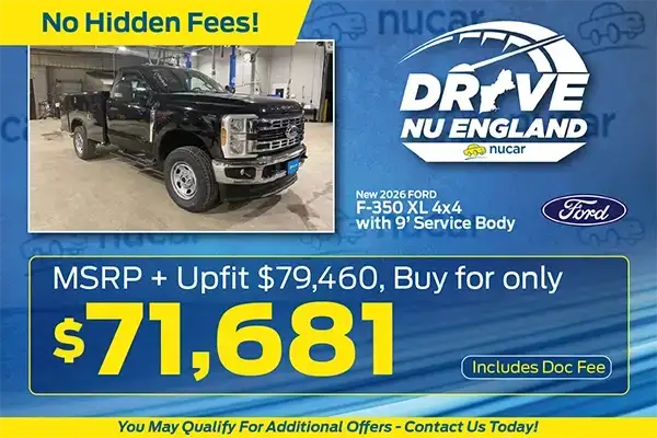 New 2026 Ford F-350 XL 4x4 with Service Body
