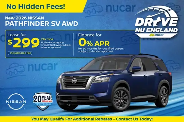 New 2026 Nissan Pathfinder SV AWD