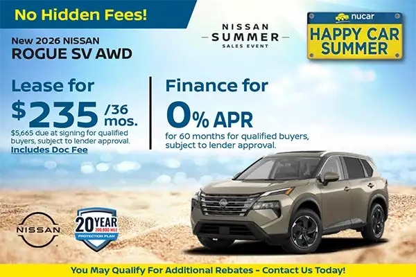New 2026 Nissan Rogue SV AWD 