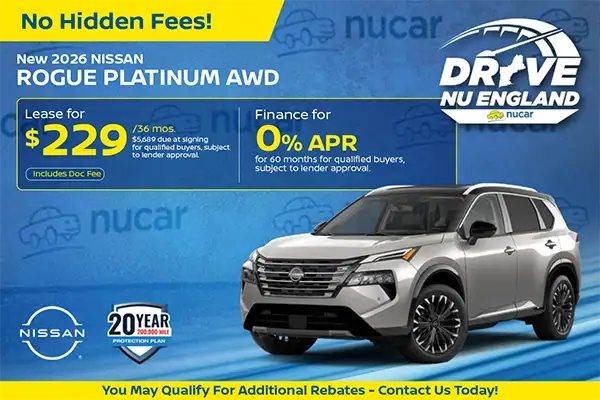 New 2026 Nissan Rogue Platinum AWD 