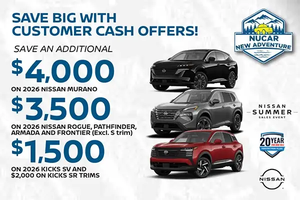 Nissan Customer Cash!
