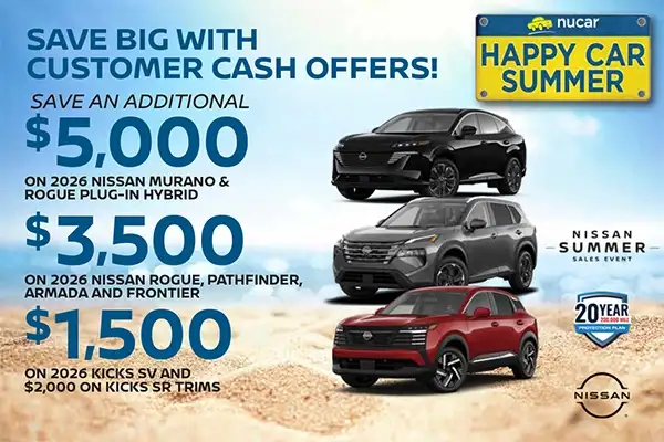 Nissan Customer Cash!