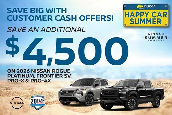 Nissan Customer Cash!