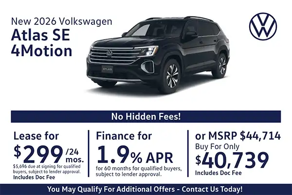 2026 Atlas SE 4Motion Special