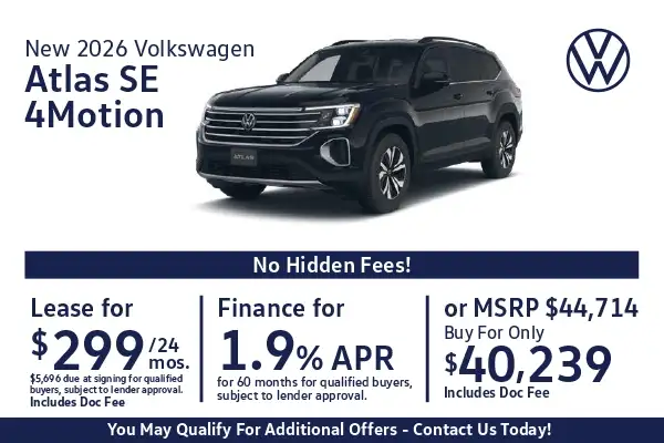 2026 Atlas SE 4Motion Special