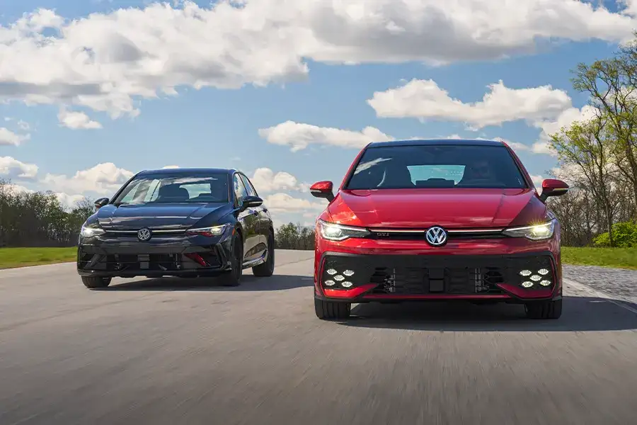 2025 VW Golf-R and GTI