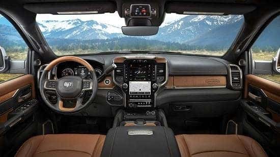 Ram heavy duty interior dashboard