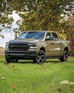 ram 1500 built to serve parked at a park in Mississauga, Brampton