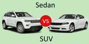 sedan vs suv car buyers guide