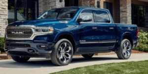 2022 Ram 1500 Limited at a driveway in Mississauga, Brampton