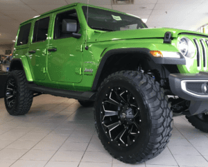 Jeep Wrangler Lift Kit masked