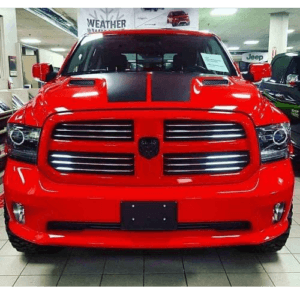 Red Black Striping