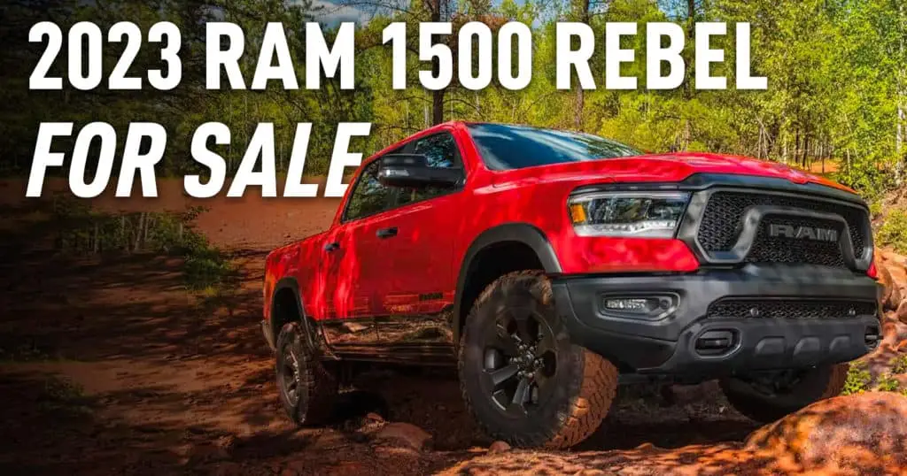 2023 Ram 1500 Rebel Toronto, Mississauga, Brampton | Ontario Chrysler ...