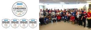 Photo Of Dealership Awards and Staff
