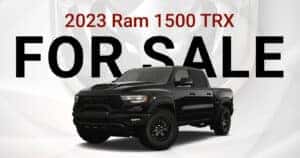 2023 ram 1500 TRX for sale in toronto