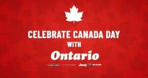 Celebrate Canada Day 2023 in Mississauga with Ontario Chrysler