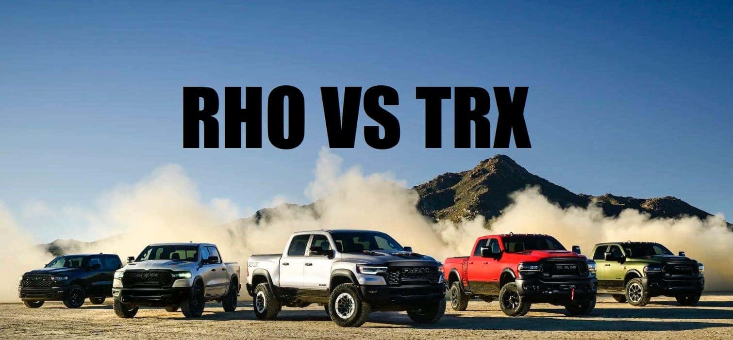 Ram 1500 TRX vs. Ram 1500 RHO: A Detailed Comparison of Off-Road Giants ...