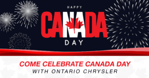 Canada Day 204 Deals to Kick-Off Your Summer at Ontario Chrysler