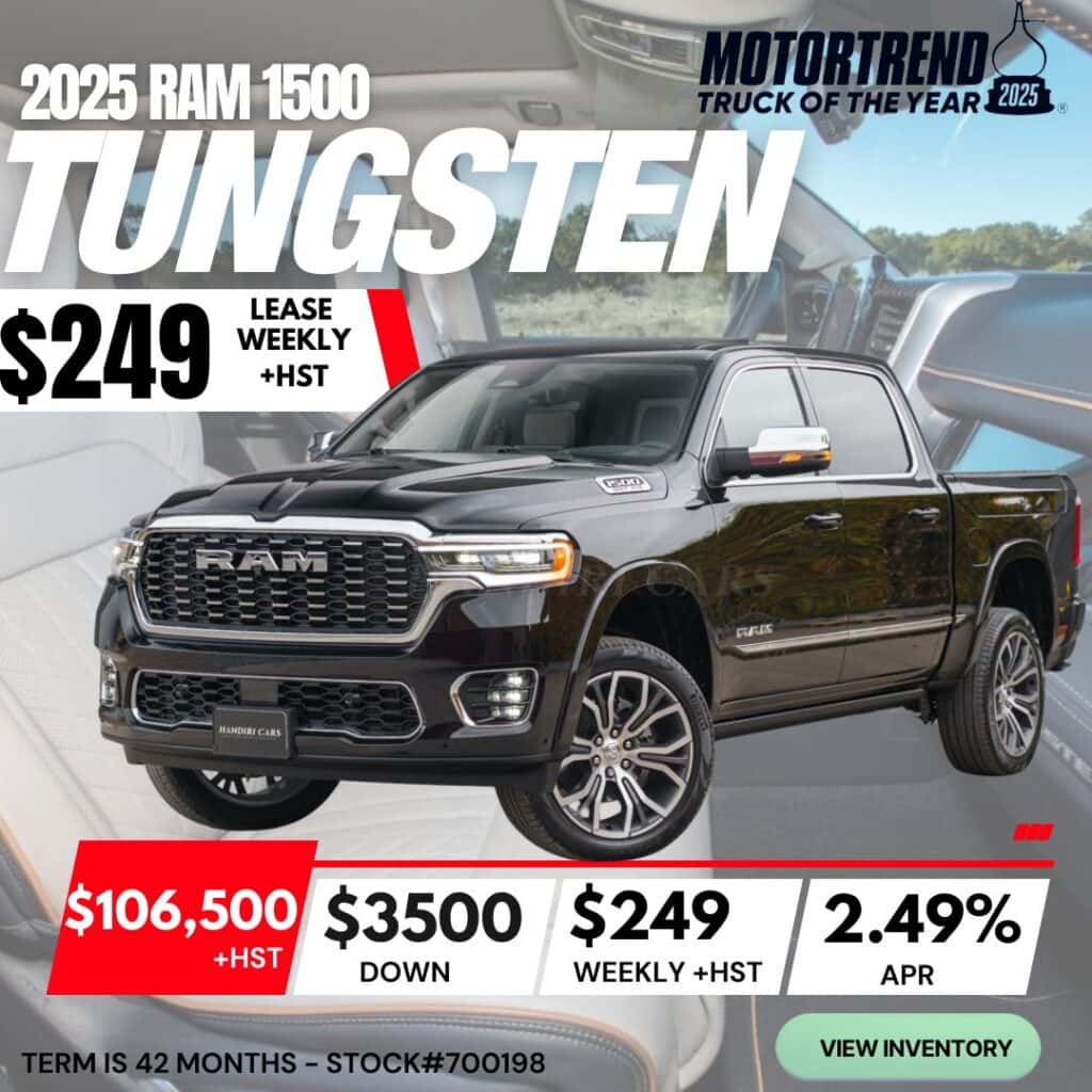2025 Ram 1500 Tungsten Leasing Special |  Toronto, Mississauga, Brampton 