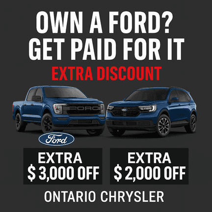 new vehicle specials