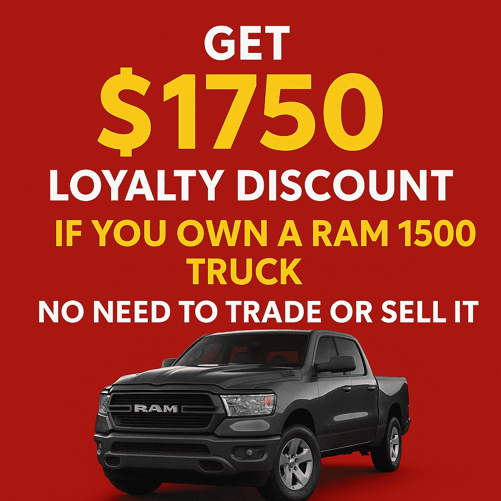 2025 Ram 1500 Special Offers & Deals in Toronto, Mississauga, Brampton 