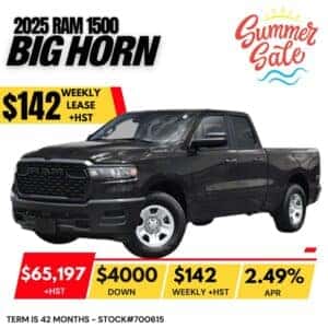 2025 Ram 1500 special offer